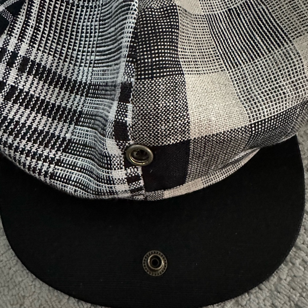 Capas Linen Patch Newsboy hat - Picture 4 of 7